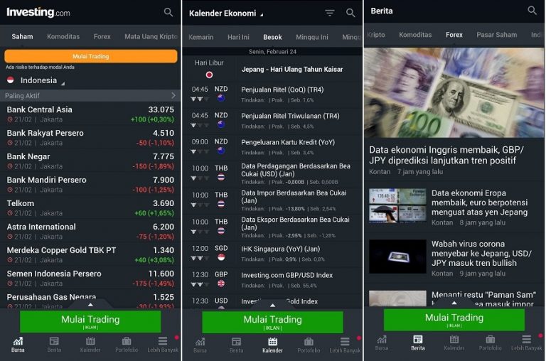 Aplikasi Forex Trading Android/iOS Terbaik yang Membantu Trader